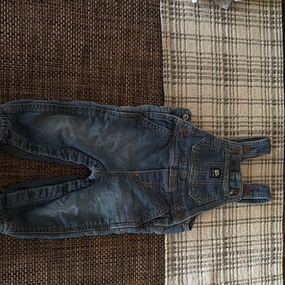 Blue Denim Overalls